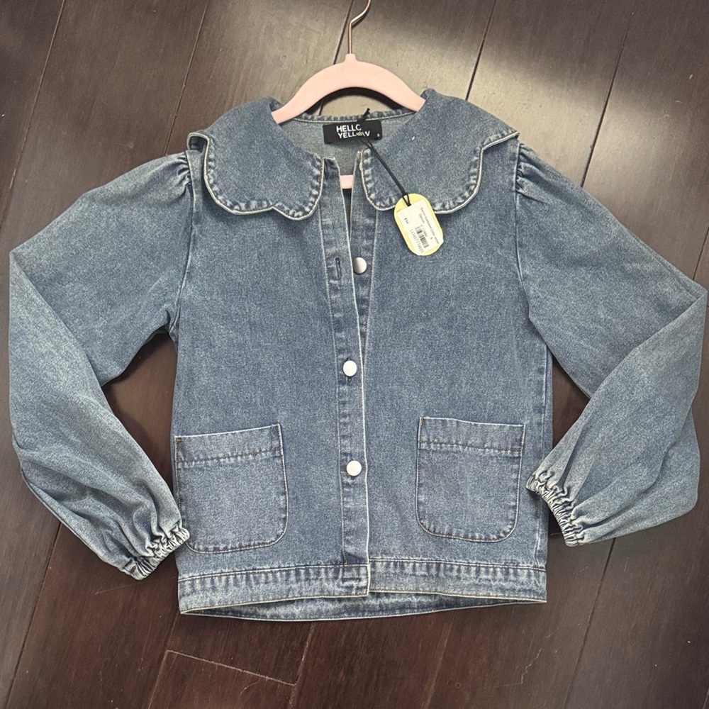 Girls Blue Jean Jacket size 7